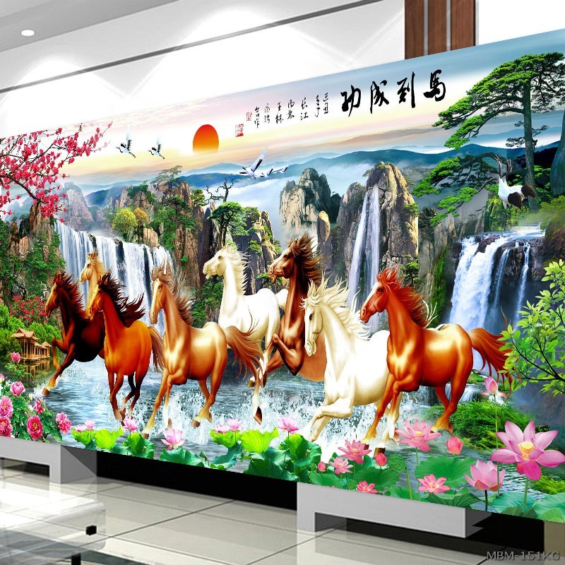 Tranh bát mã MBM-151KG